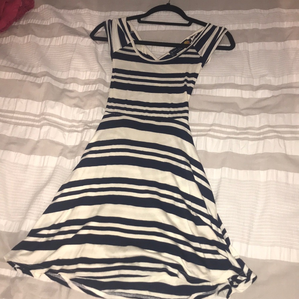 Open back dress
